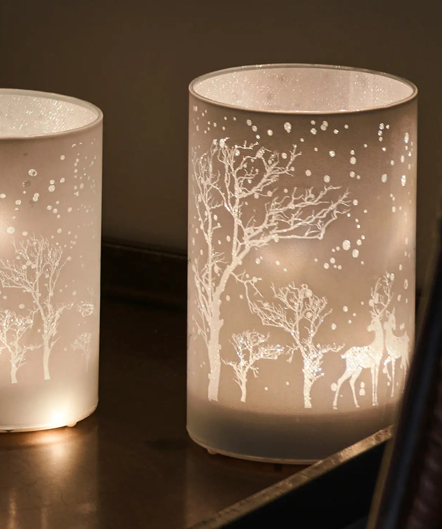 Deer Scene LED Votive - Aurina Ltd