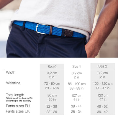 Bright Green Woven Belt - Aurina Ltd
