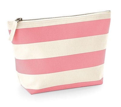 Nautical Stripe Canvas Washbag with personlisation - Aurina Ltd