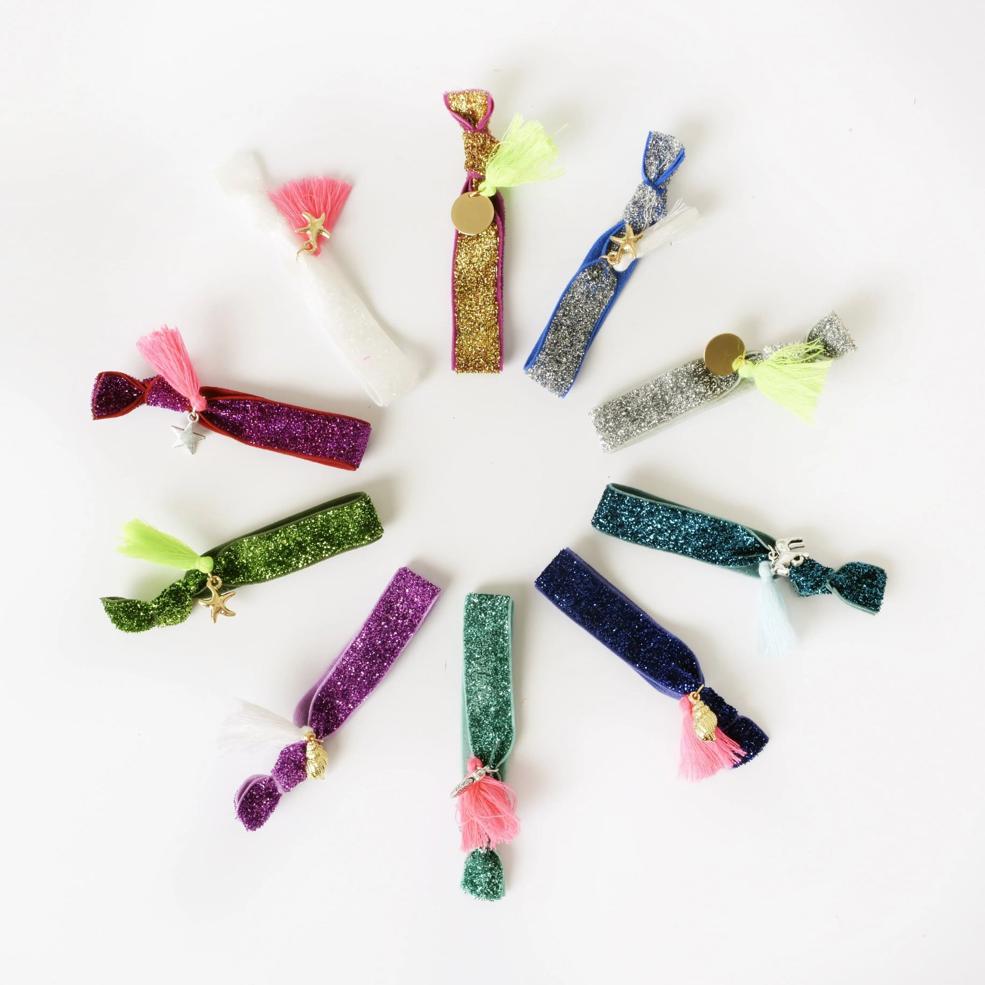 Glitter Hairbands Bracelet - Aurina Ltd