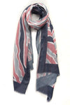 Colourful Abstract Scarf - Aurina Ltd