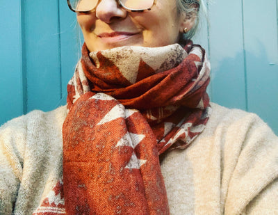 Winter Inca Scarf