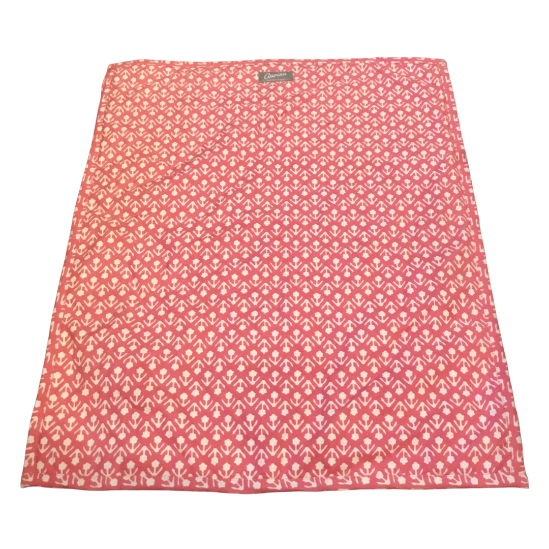 Large Rectangular Hob Cover Raspberry Jaipur - Aurina Ltd