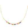 Rainbow Drop Necklace Gold - Aurina Ltd