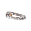 Large Resin Hair Clip Grey and White - Aurina Ltd