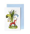 Wildflower Fox Card - Aurina Ltd