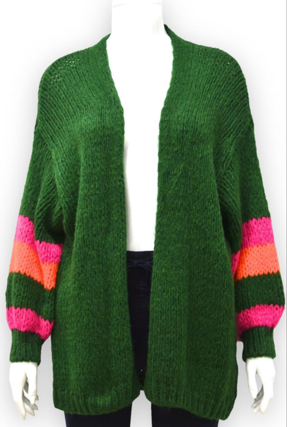 Elena Striped Cardigan