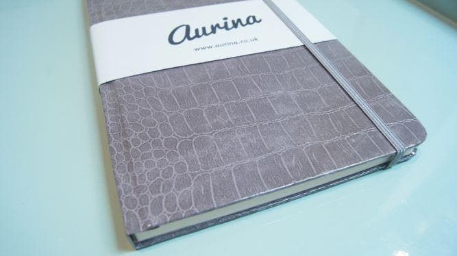 The Mock Croc Embossed Notebook - Aurina Ltd