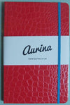The Mock Croc Embossed Notebook - Aurina Ltd