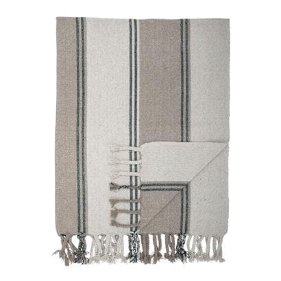 Multi Colour Cotton Throw - Aurina Ltd