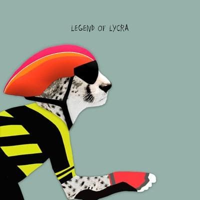 Legend of Lycra Card - Aurina Ltd