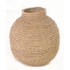 Natural Woven Urn Basket - Aurina Ltd