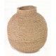 Natural Woven Urn Basket - Aurina Ltd