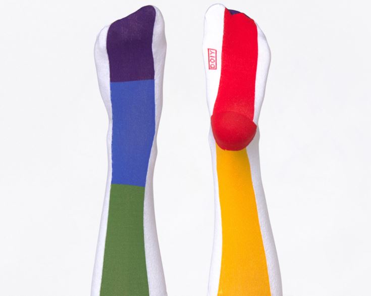 Rainbow Sock - Aurina Ltd