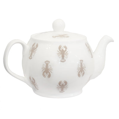 Lobster Thermidor Bone China 6 Cup Tea Pot - Aurina Ltd