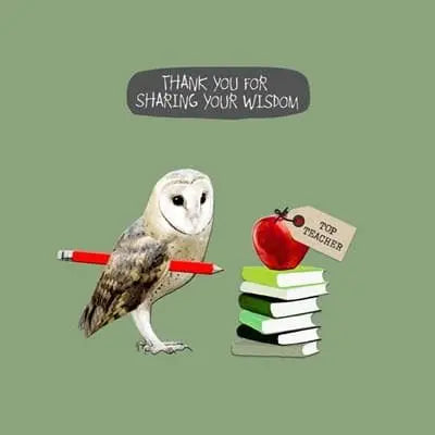 Wise Teacher Card - Aurina Ltd