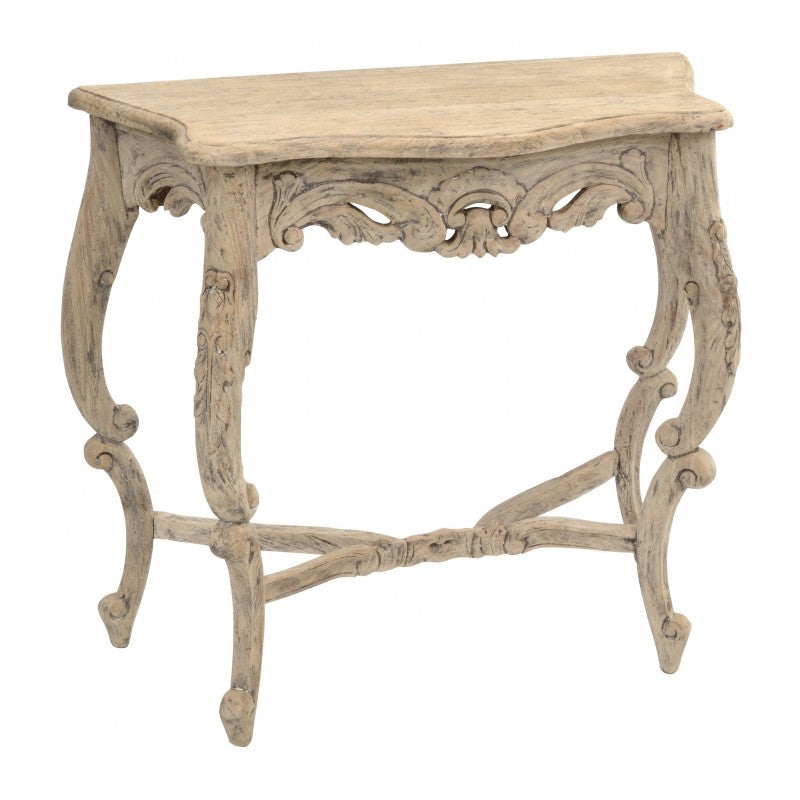 Vintage Carved Console Table