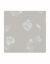 Vintage Rose Wallpaper in Blue & Stone - Aurina Ltd